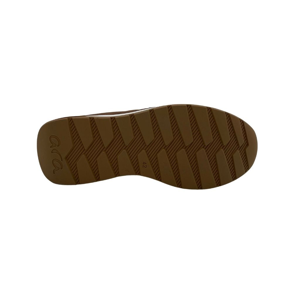 Ara Herre Sneaker Matteo Slip In Mocca Nubuk