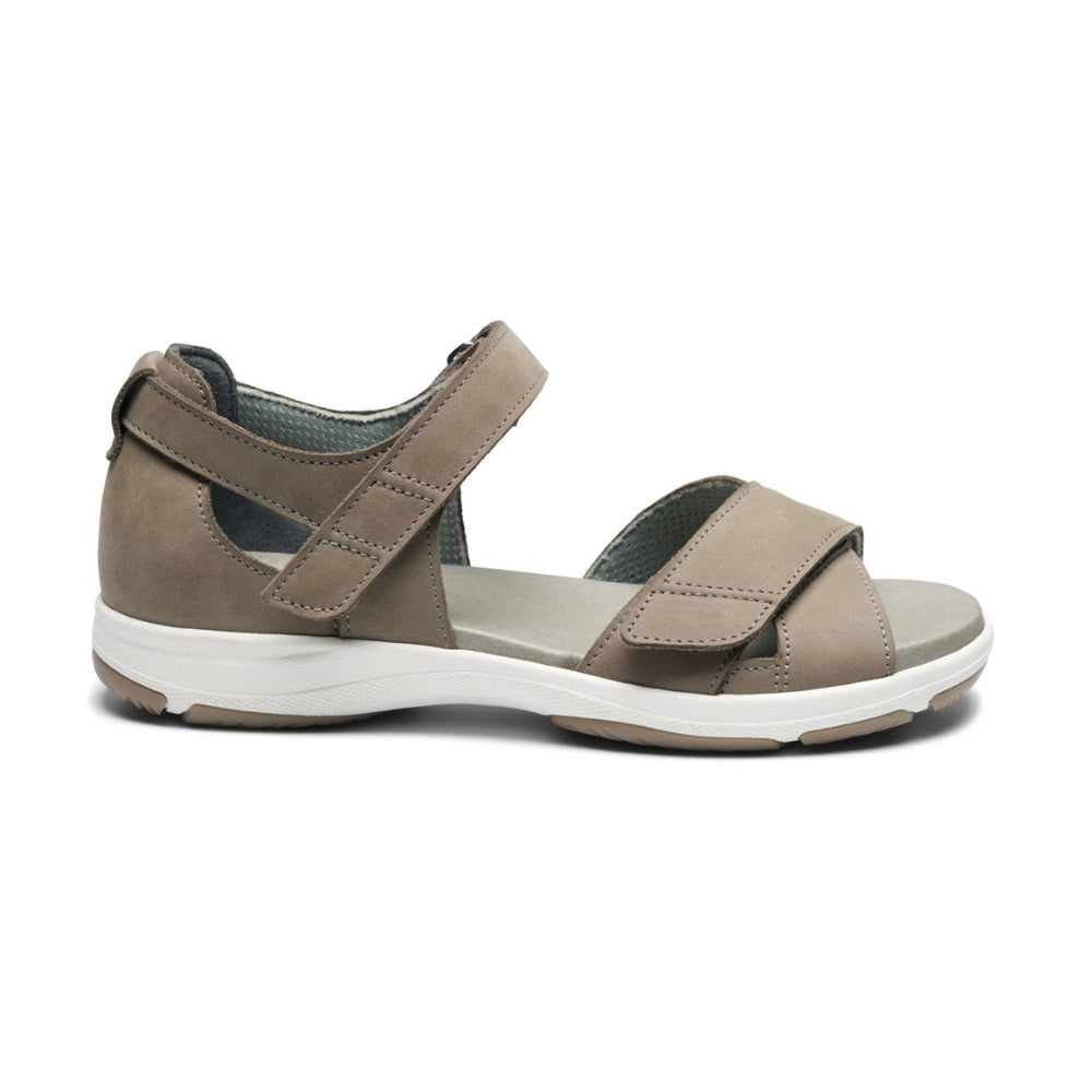 New Feet Sandal m/hælkappe og 2 velcro Sand