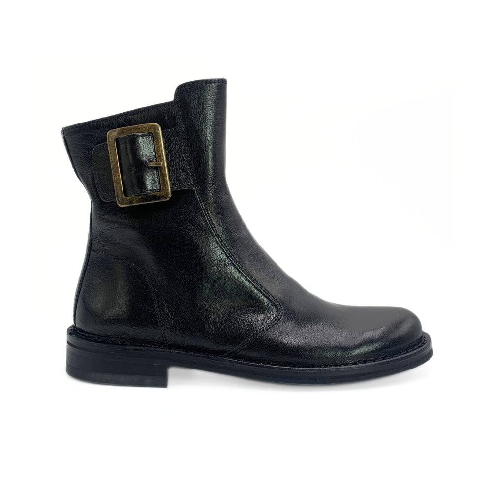 Bubetti Støvle m/spænde 2047 Bred Smart Nero