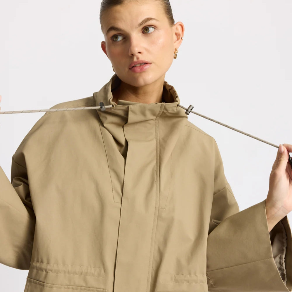 RETHINKIT Tech Jacket Cloud Beige Taupe