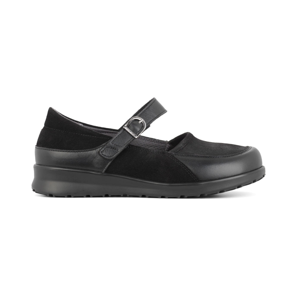 New Feet Ballerina Stretch m/velcro Sort
