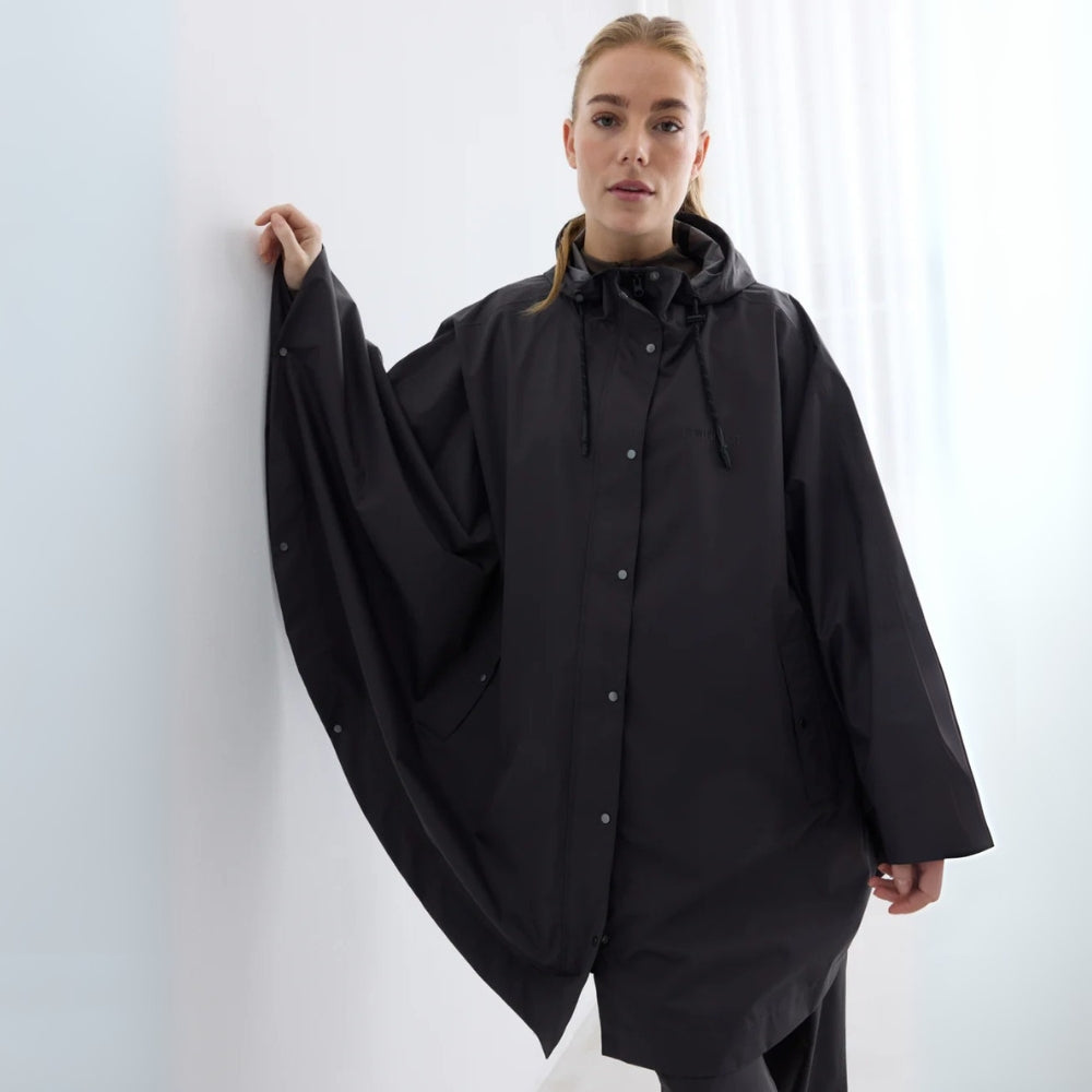 RETHINKIT Cape Rainshell Almost Black
