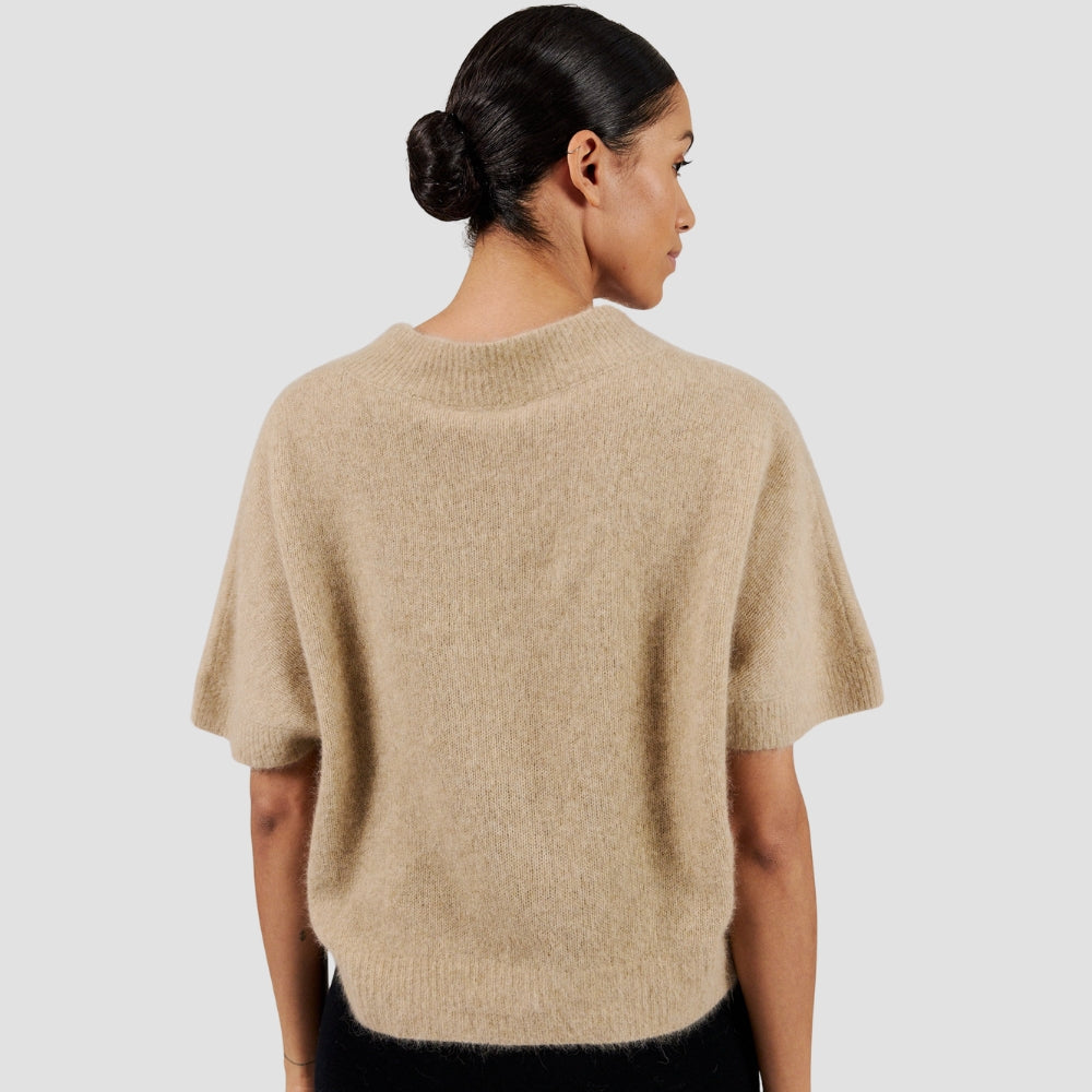Six Ames Vaskebjørnsstrik Doanna Beige Melange
