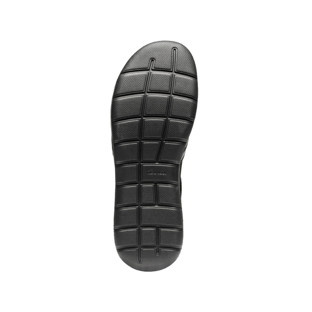 New Feet Støvle m/ Snøre og 2 lynlåse Black Nubuk