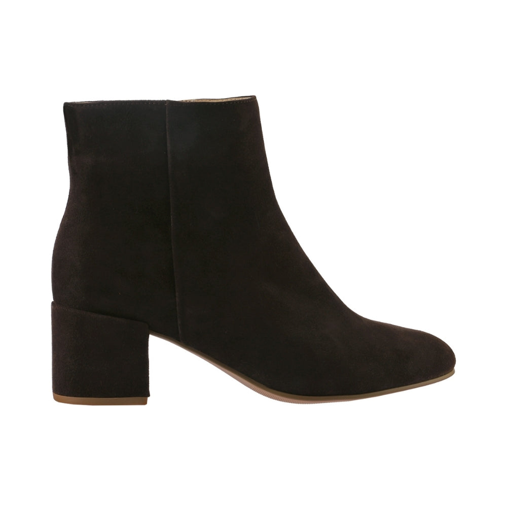 Högl Støvle med Hæl Dark Brown