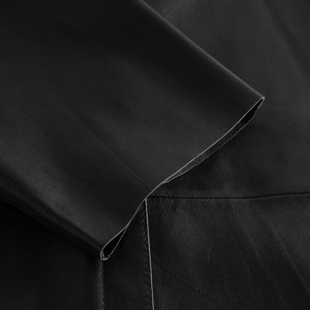 DEPECHE Tenna 3/4 Sleeve Loose Fit Shirt Black