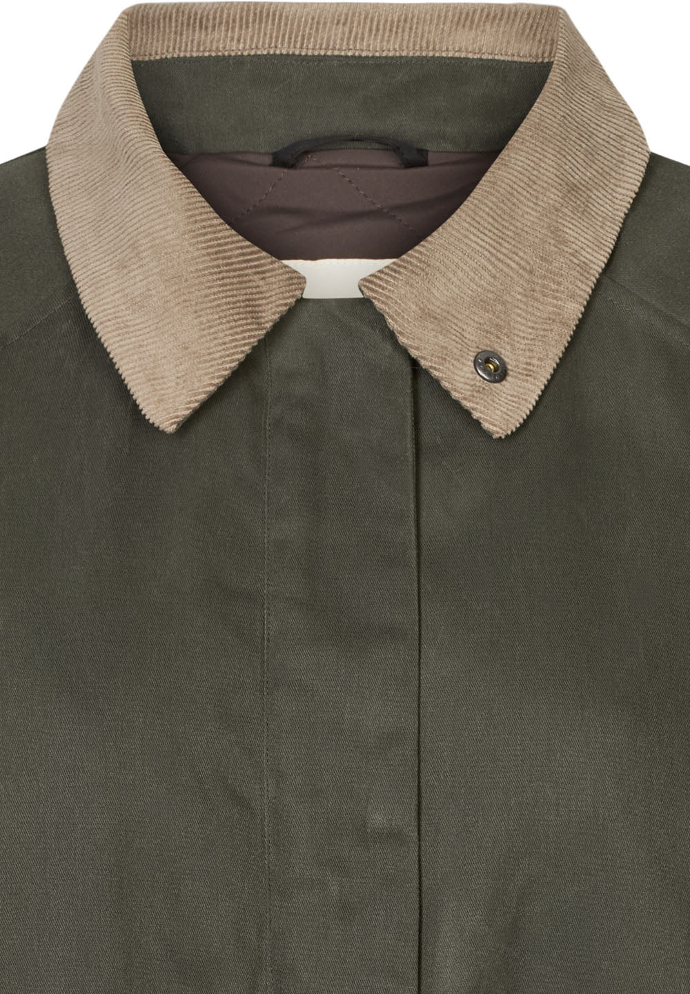RETHINKIT Waxed Coat Cloudy Dark Soil