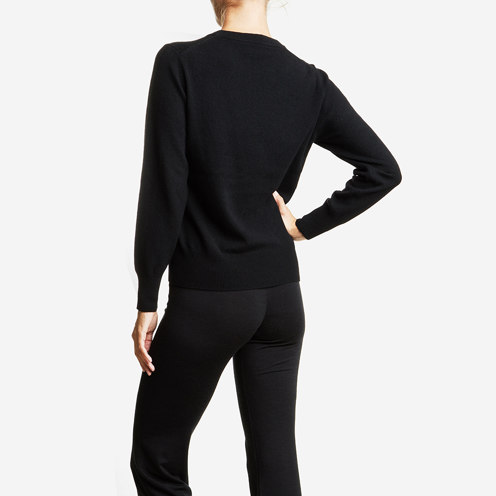 We Norwegians Blefjell CrewNeck Women Black