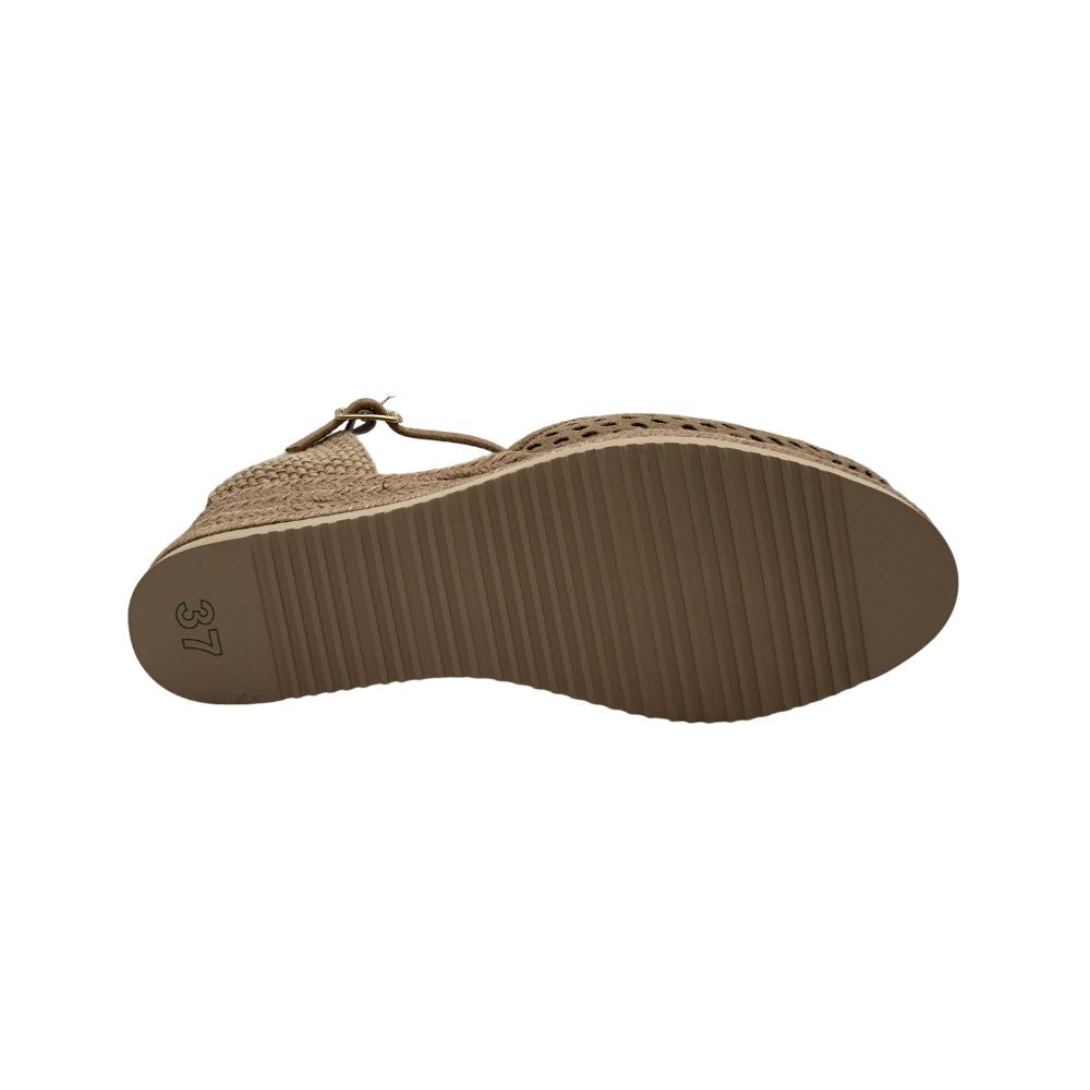 UNISA Espadrillos m/hulmønster Chaska Barley