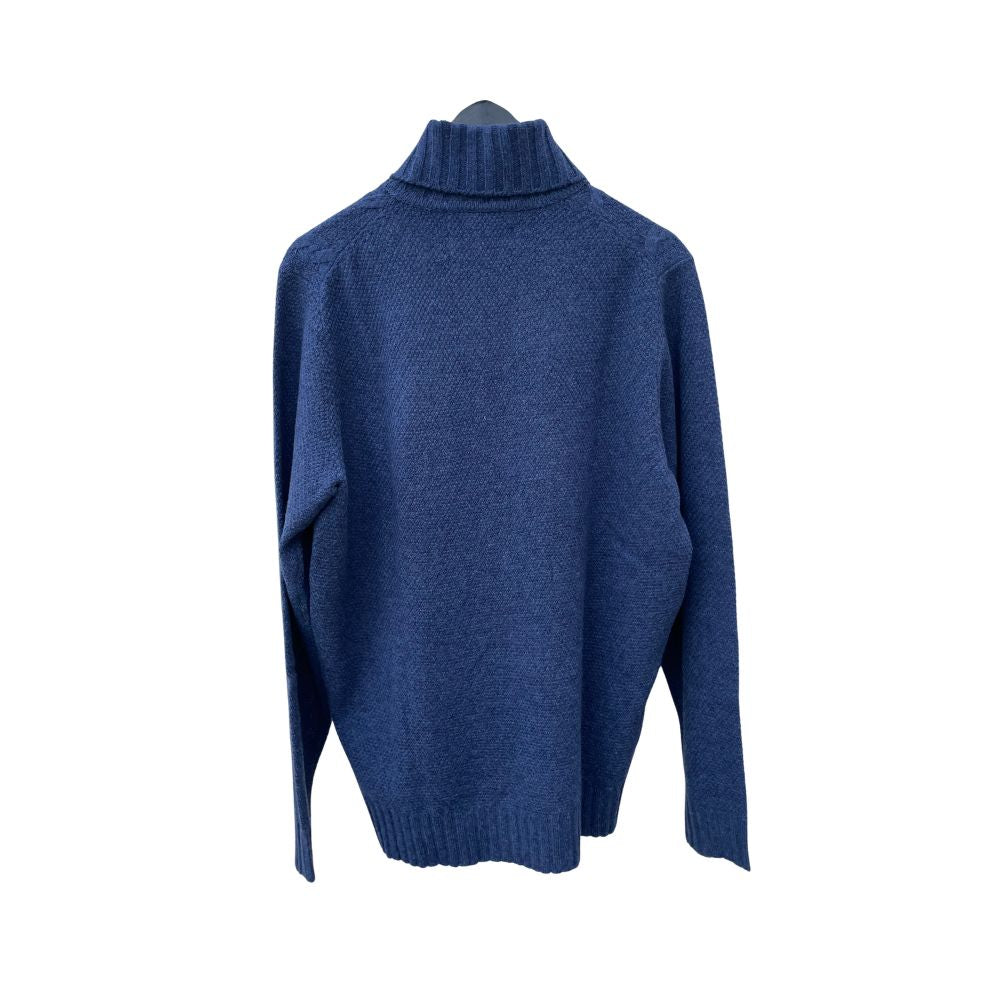 Alan Paine Firkin Cable & Moss Front Roll Neck Rhapsody