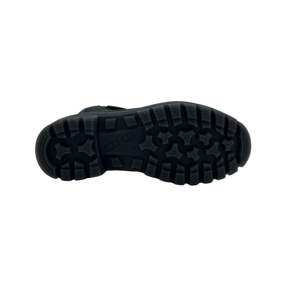 Legero Herrestøvle m/ Velcro og Goretex Black