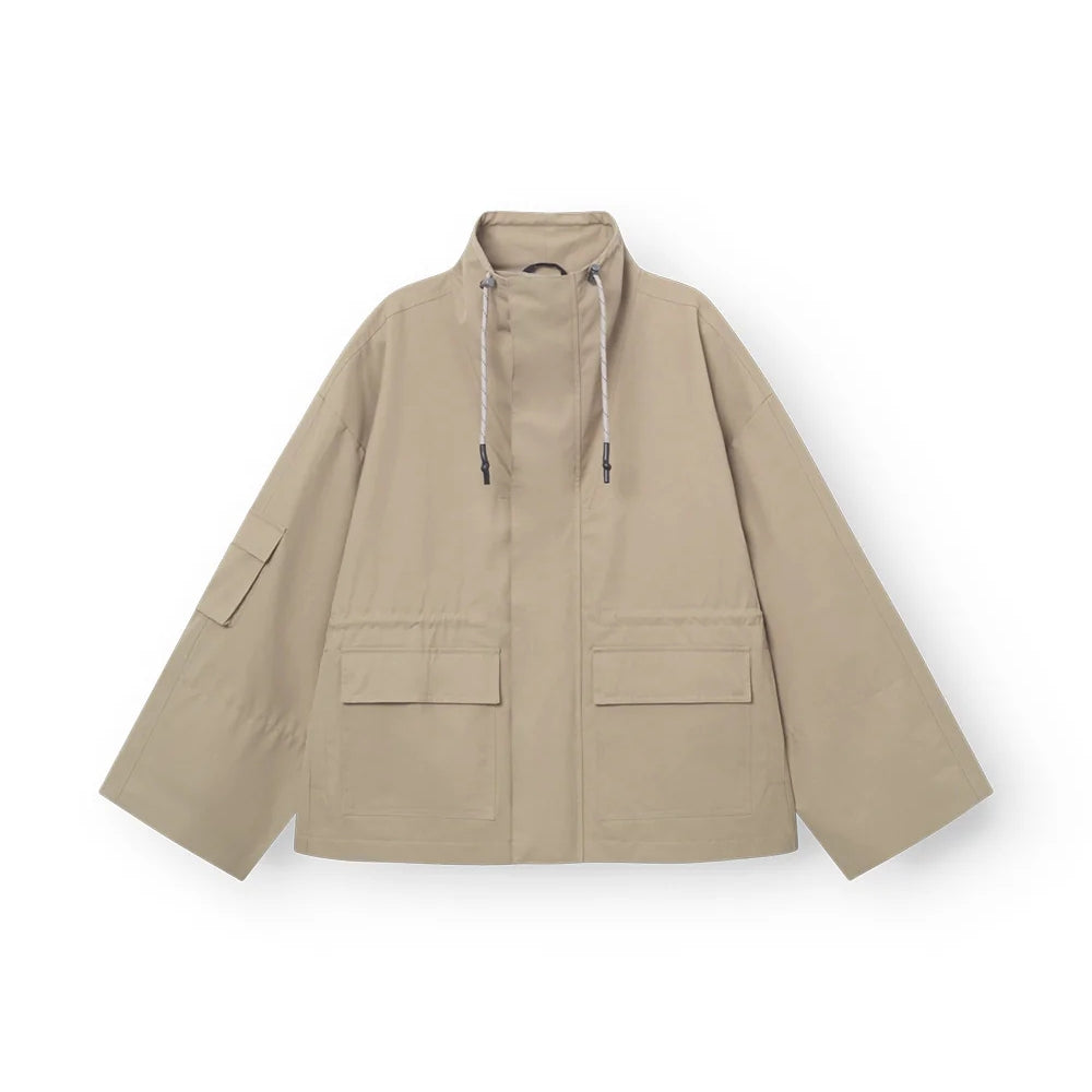 RETHINKIT Tech Jacket Cloud Beige Taupe