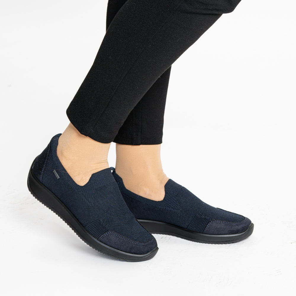 Ara Sneaker u/snøre m/goretex Blau
