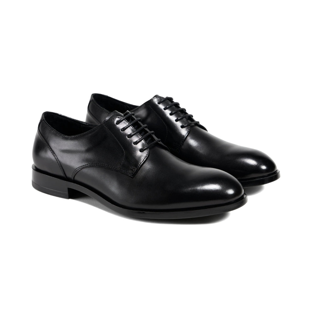 TGA Herresko let glat Black
