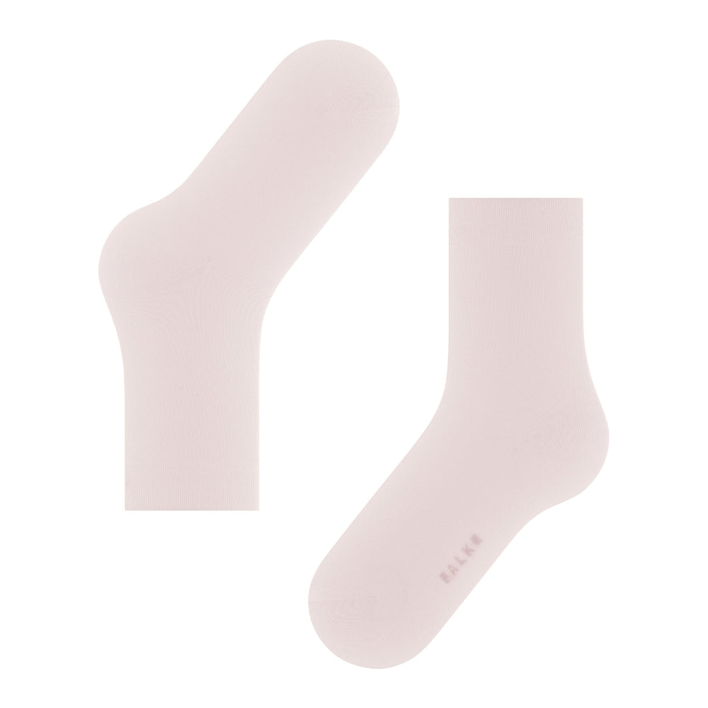 Falke Strømpe Cotton Touch Rosa