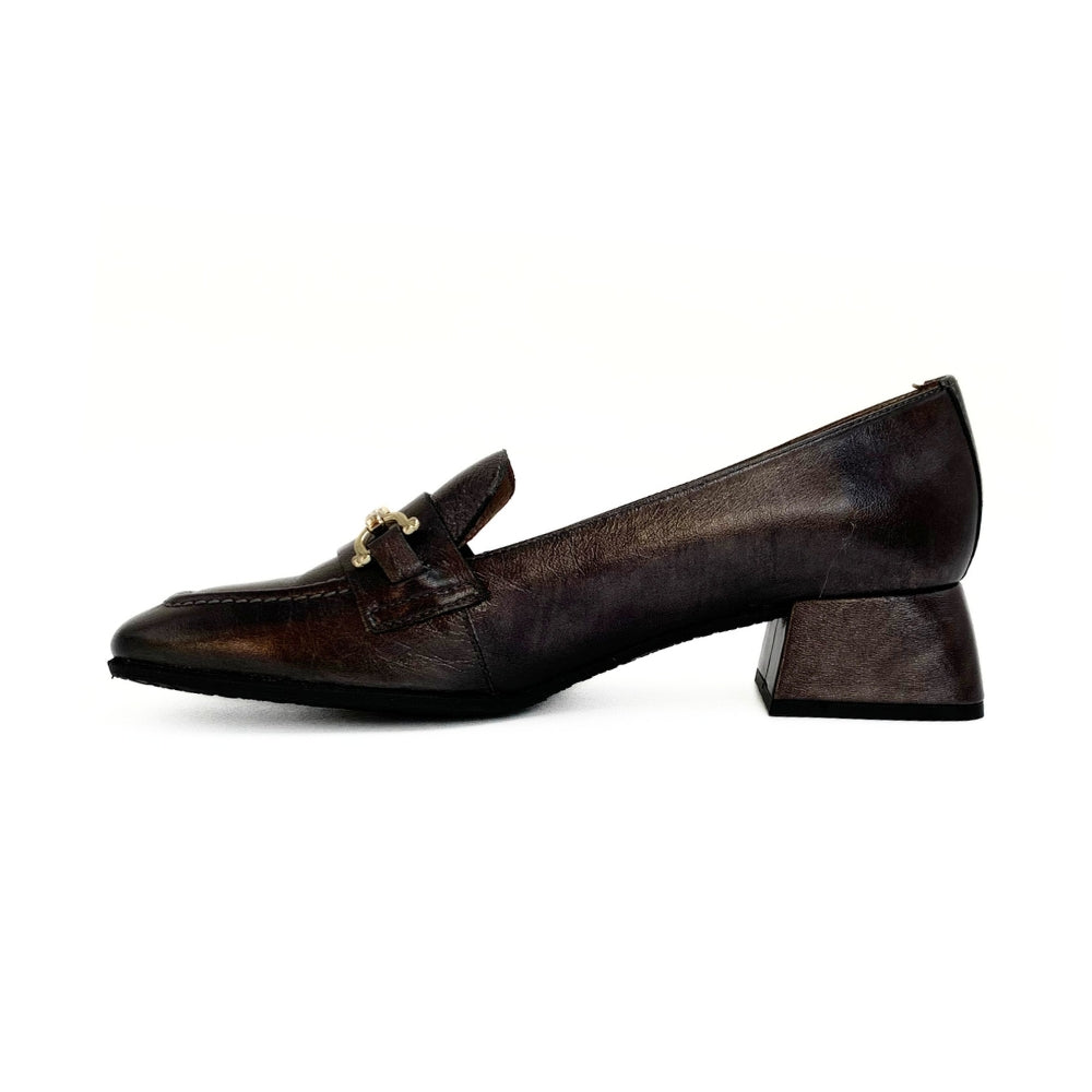 Wonders Loafer m/lille hæl Blade Plomo