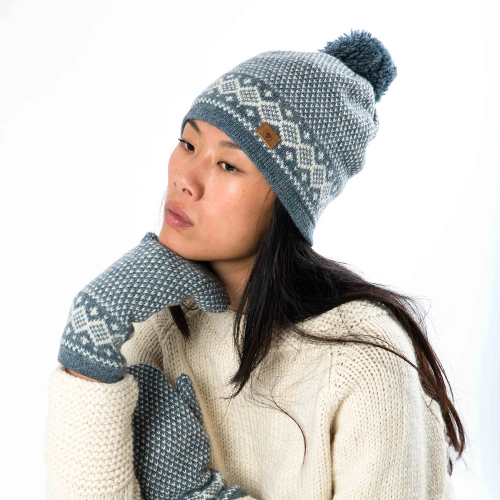 Fuza Wool Enya Hat Silver Blue