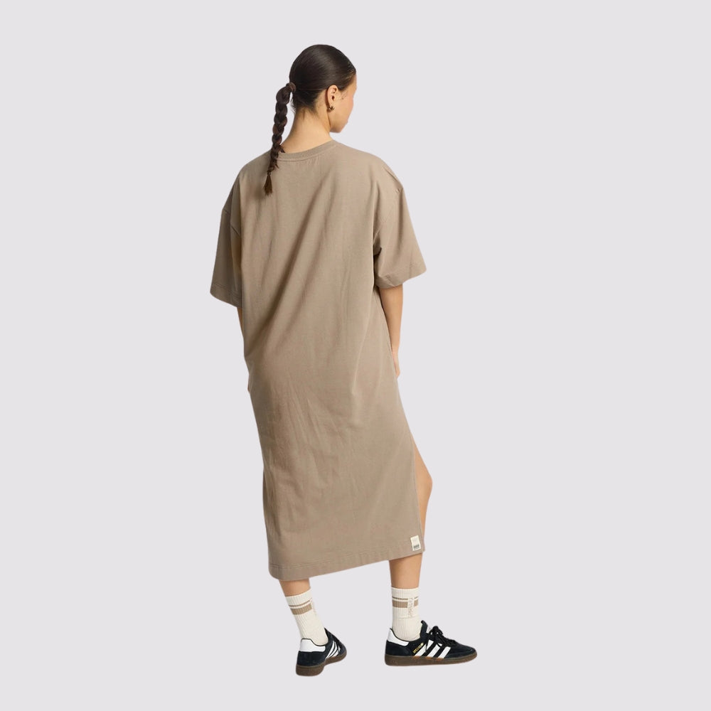 RETHINKIT Light Sweat Tee Dress Warm Grey