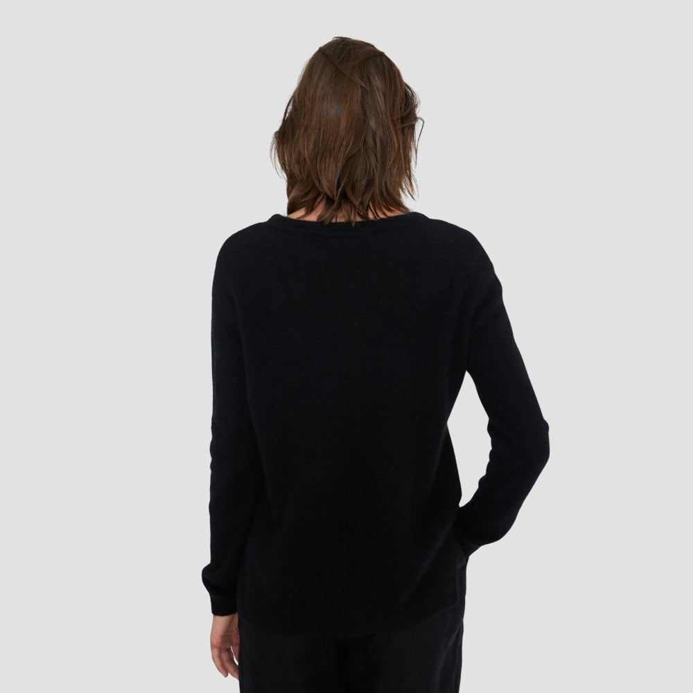 Six Ames Vaskebjørnsstrik Joie Black