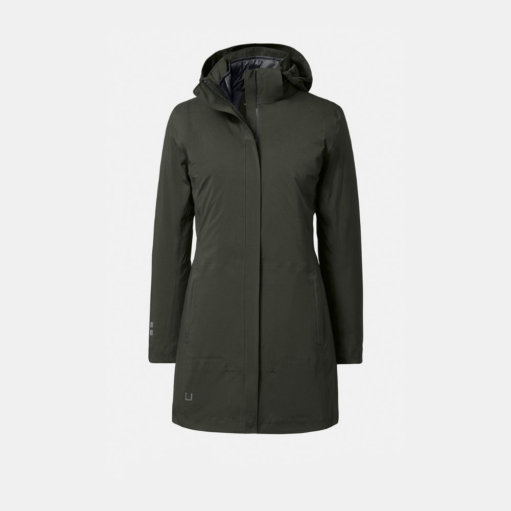 UBR NOVA COAT Dame Night Oliven