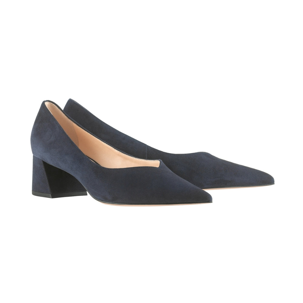 Högl Pumps Spids Dark Blue