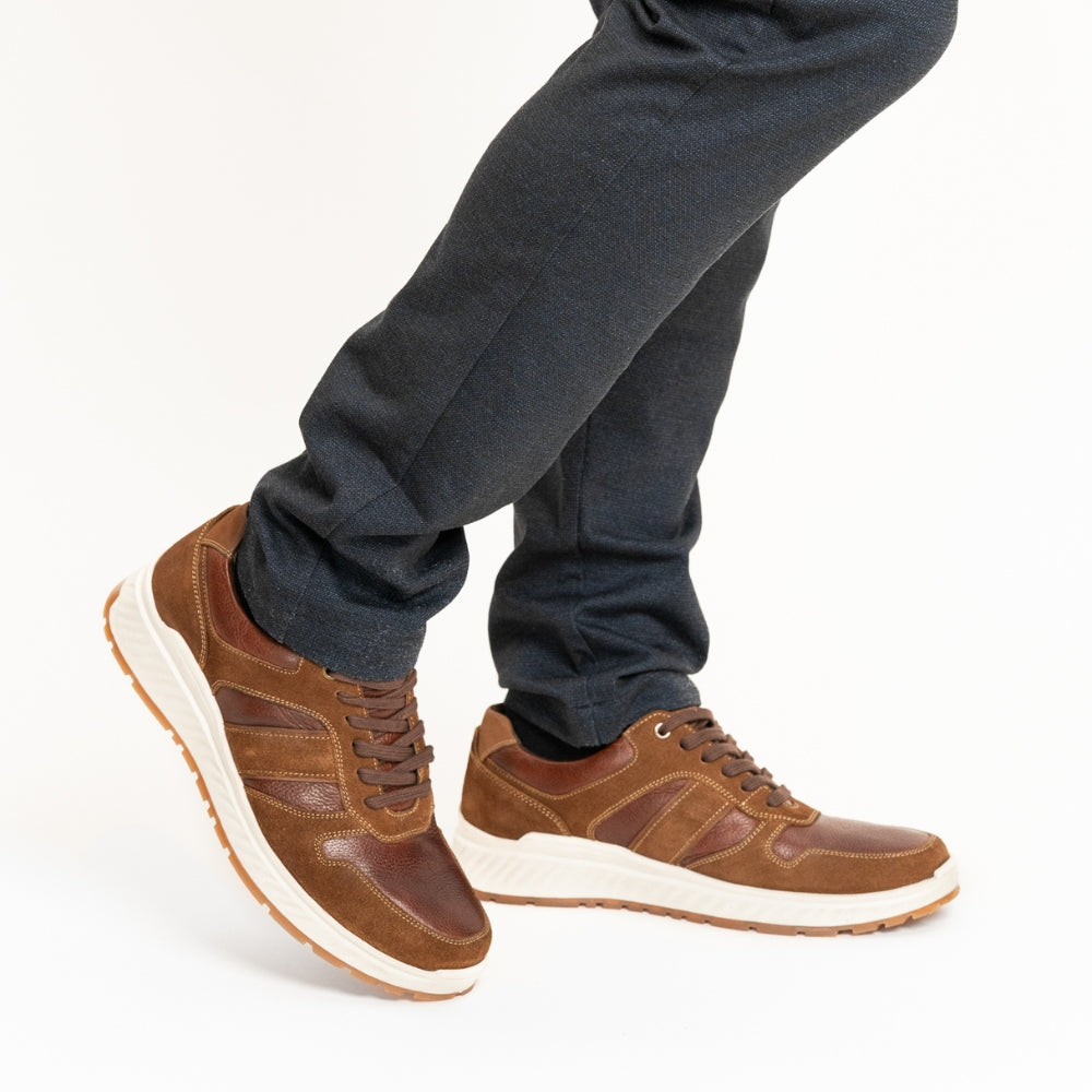 Ara Herresneaker Tomaso Saddle/Moro