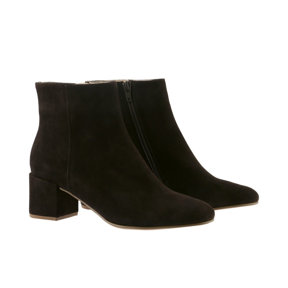 Högl Støvle med Hæl Dark Brown