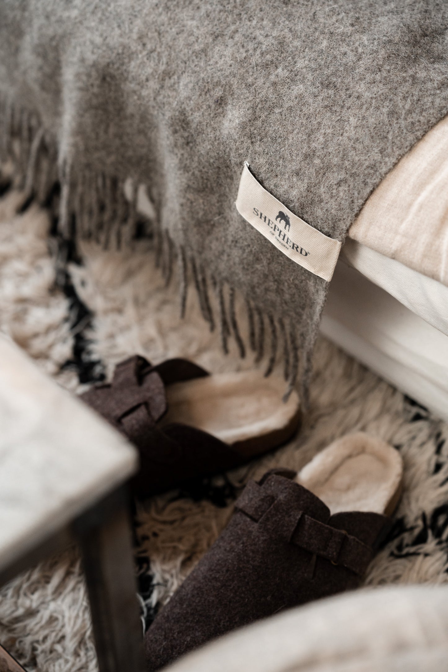 Shepherd Uldplaid Leia 130x200