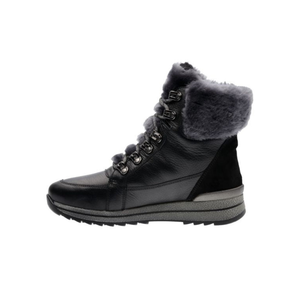 ara dame vinterstøvle m/ for og goretex Schwarz