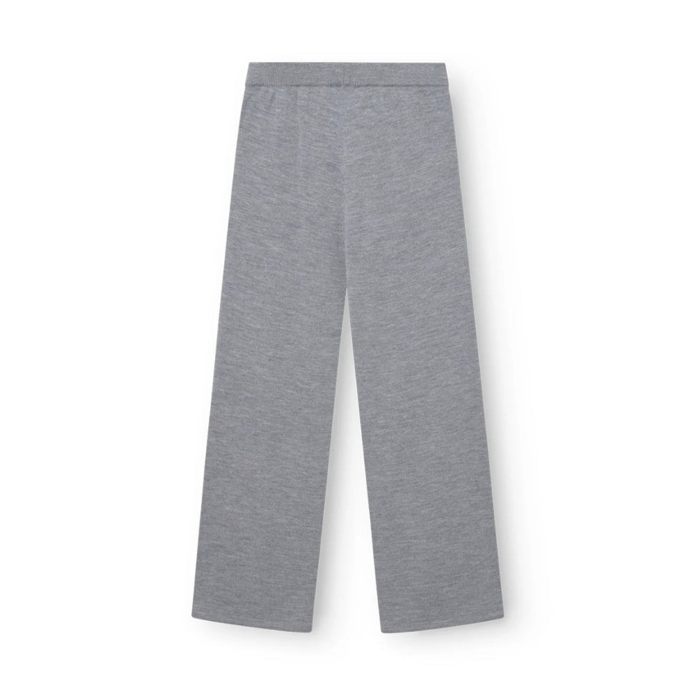 RETHINKIT Wool Pants Keep Me Light Grey Melange