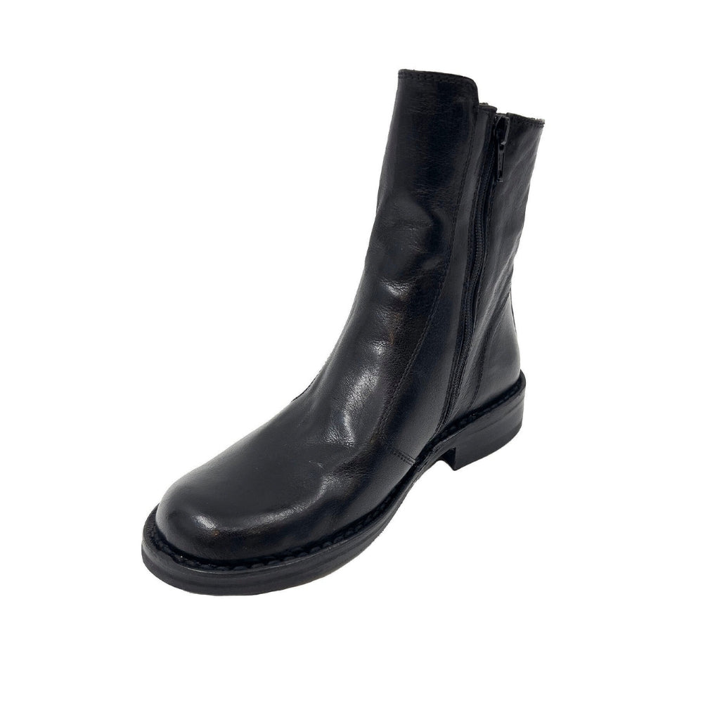 Bubetti Støvle m/spænde 2047 Bred Smart Nero