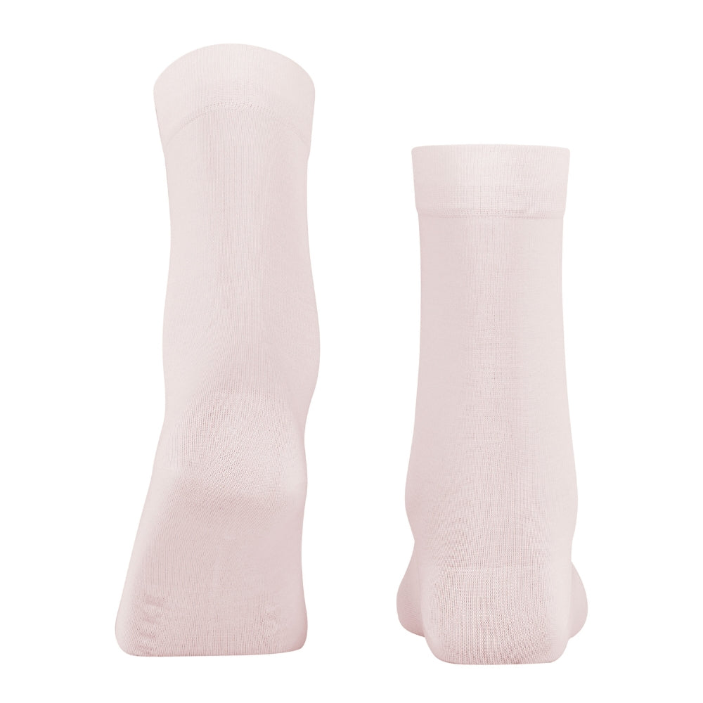 Falke Strømpe Cotton Touch Rosa