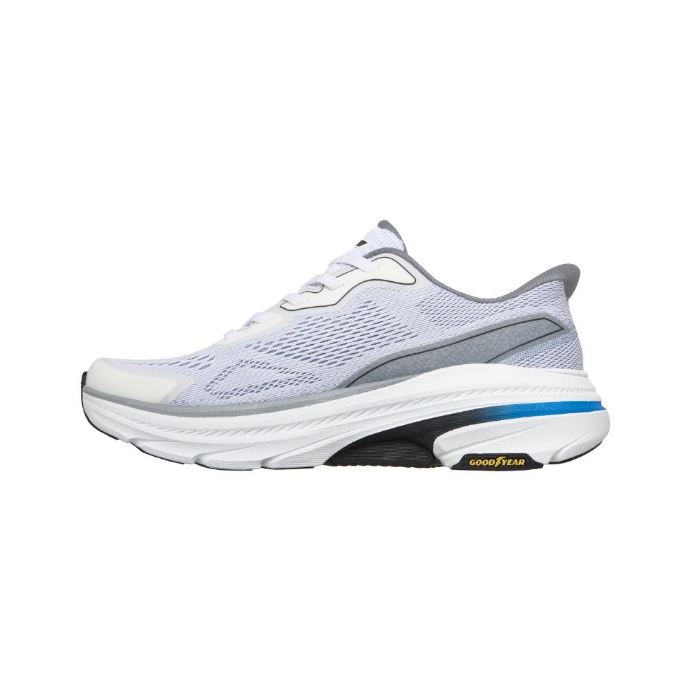 Skechers Sneakers Herre Max Cushioning White/Grey