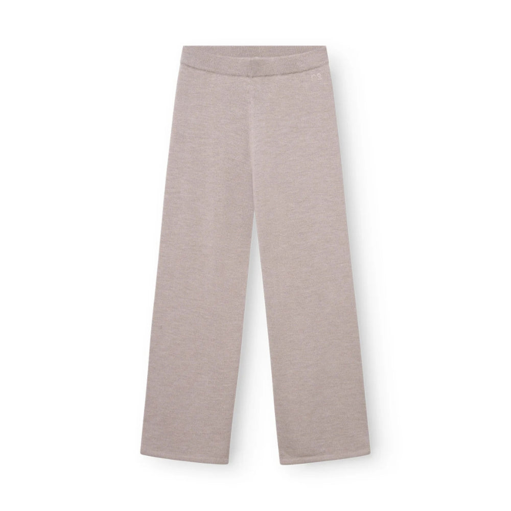 RETHINKIT Wool Pants Keep Me Warm Sand Melange