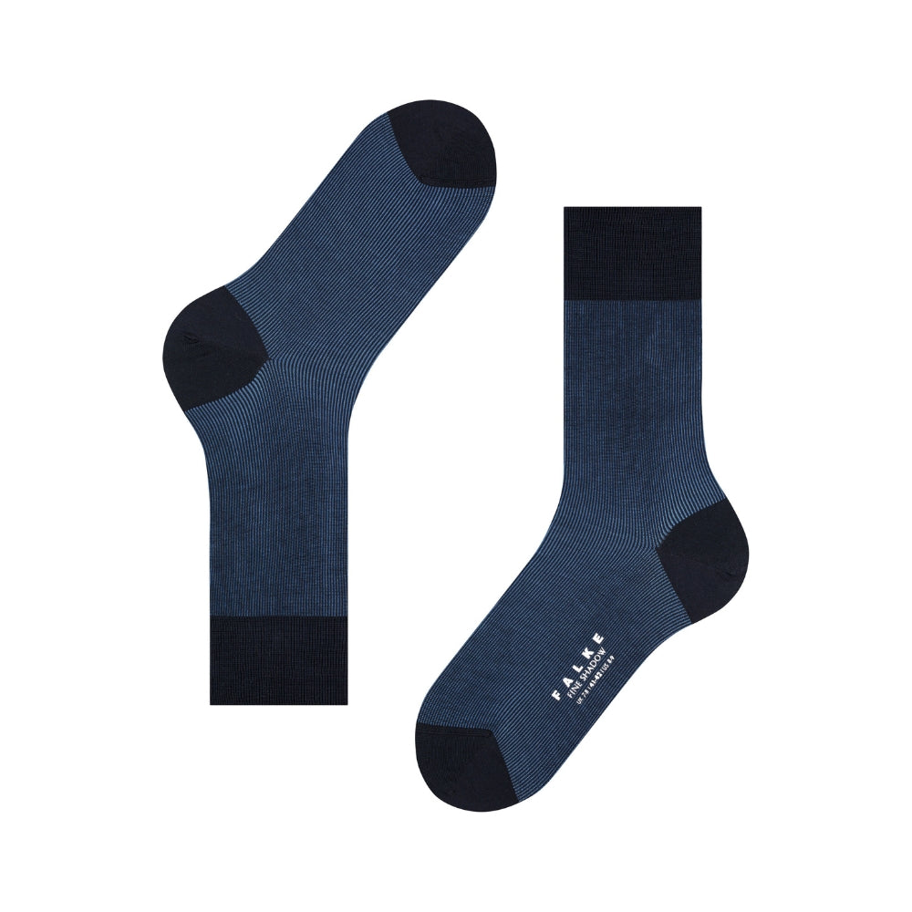 Falke strømper Fine Shadow Dark Navy