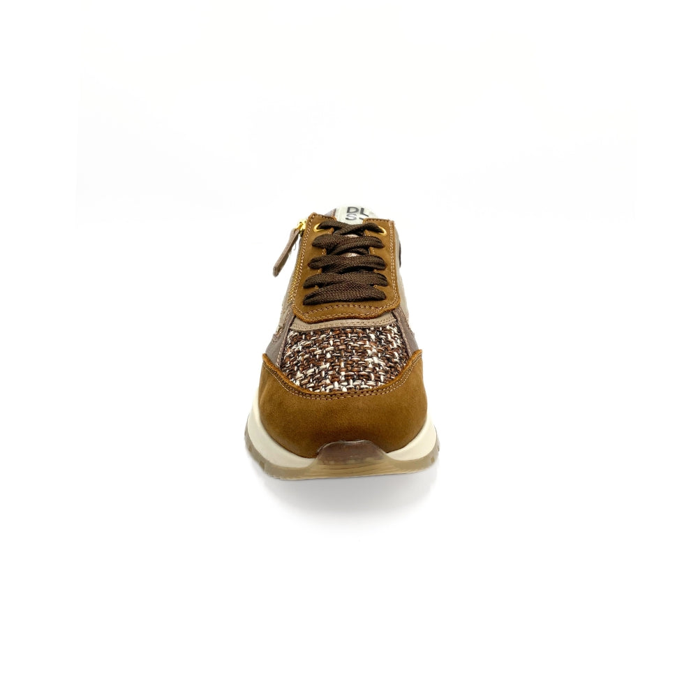 DL Sport Sneaker m/lynlås Light sole Vitello Chanel Cuoio