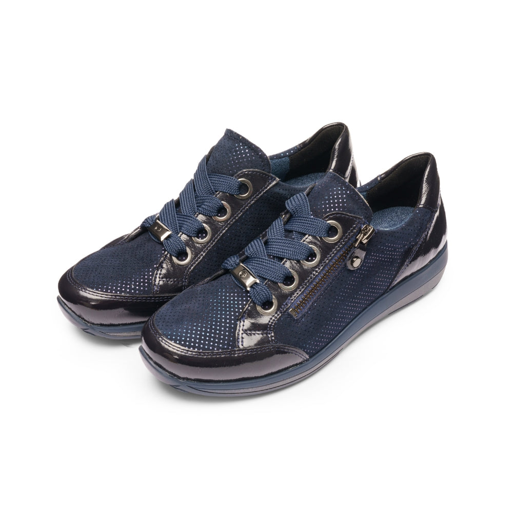 Ara Sneaker MURANOLACK-MET,MO BLAU