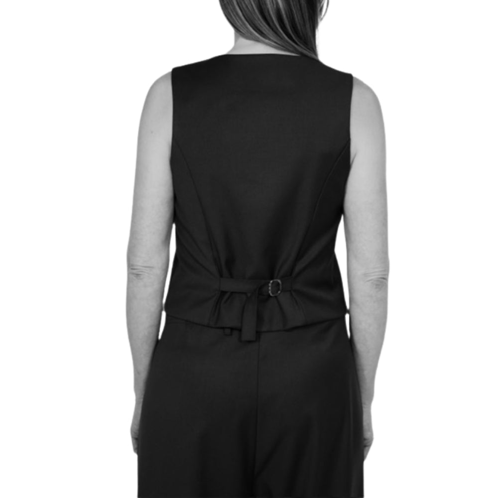 YIN STUDIO Lucca Vest Black