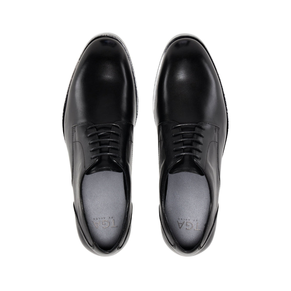 TGA Herresko let glat Black
