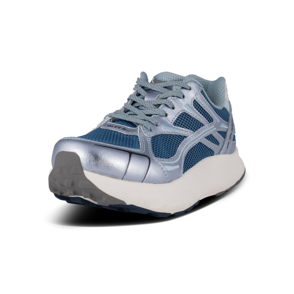 WODEN Sneaker Josephine Ice/Blue Metalic