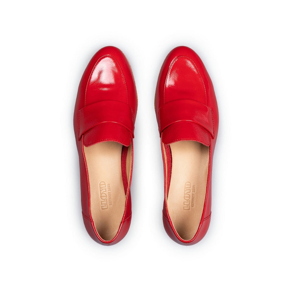 Lloyd Dame Loafer Flame Red