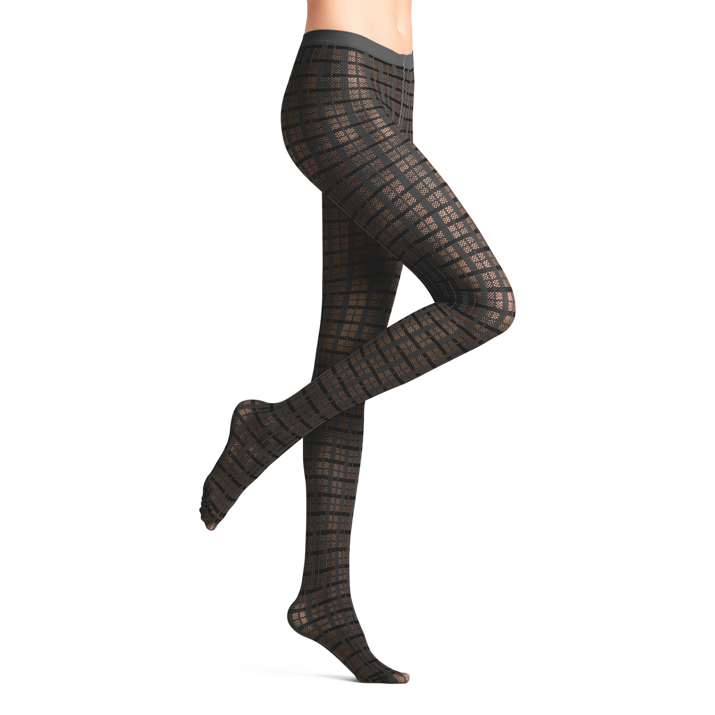 Falke Strømpebukser Powder Check TI