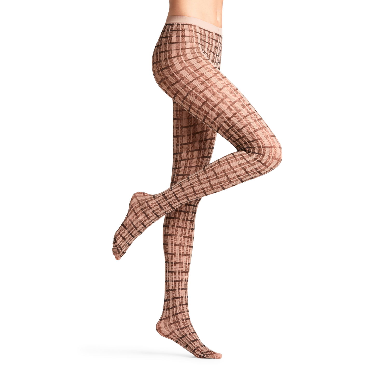 Falke Strømpebukser Powder Check TI