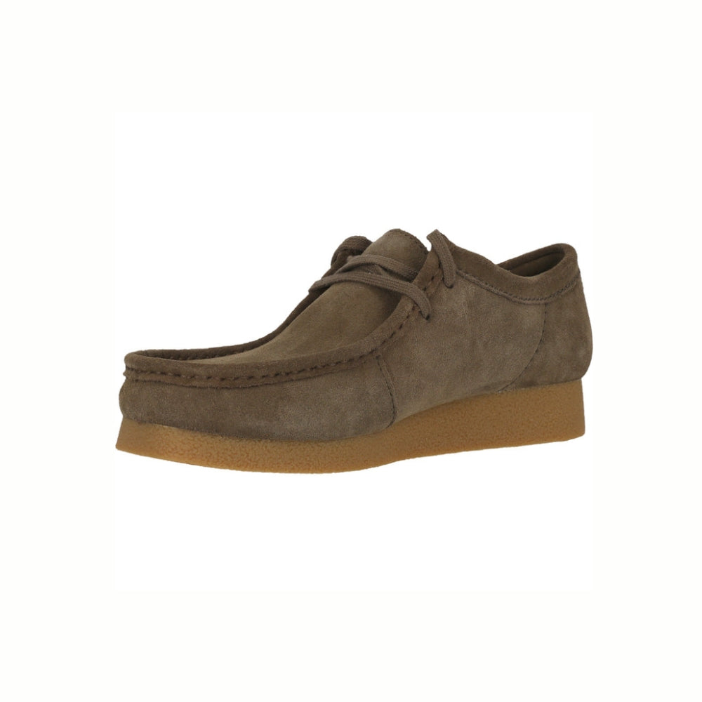 Clarks Sko Wallabee Dark Olive Suede