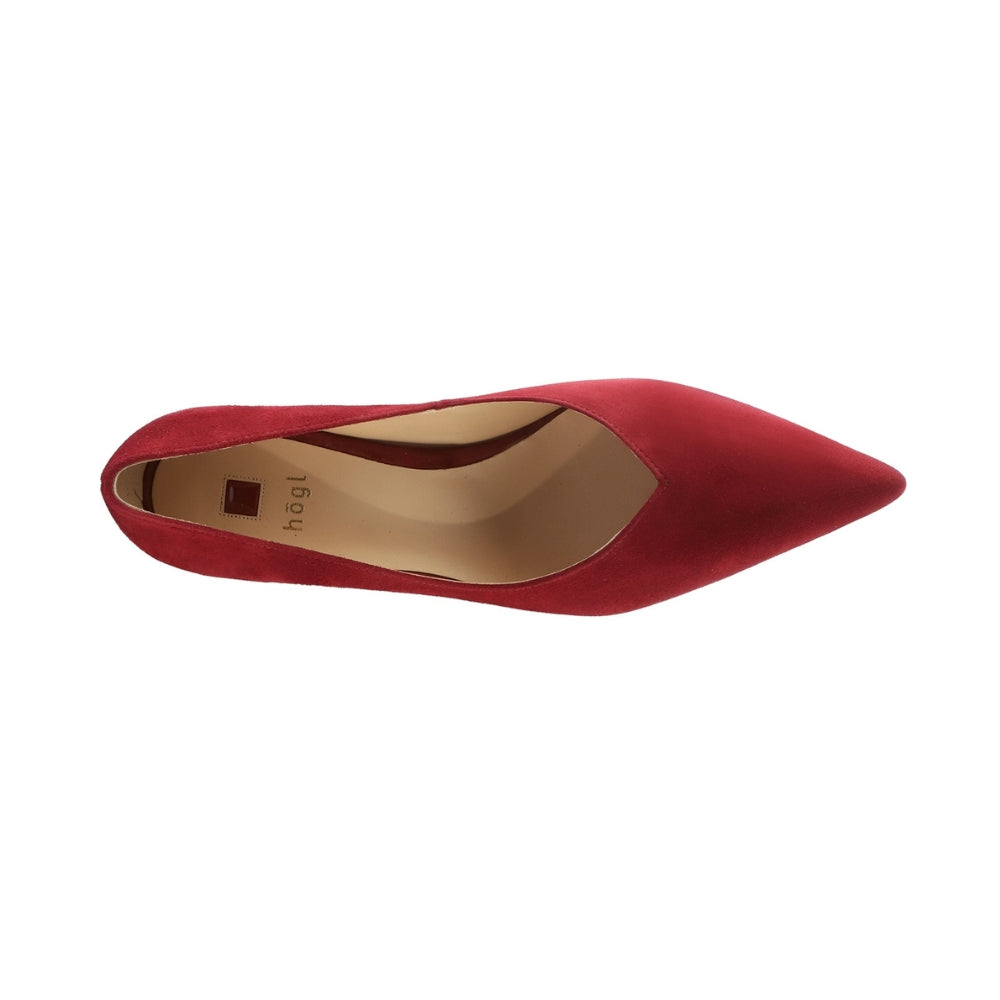 Högl Pumps Spids Cabernet (Rød)