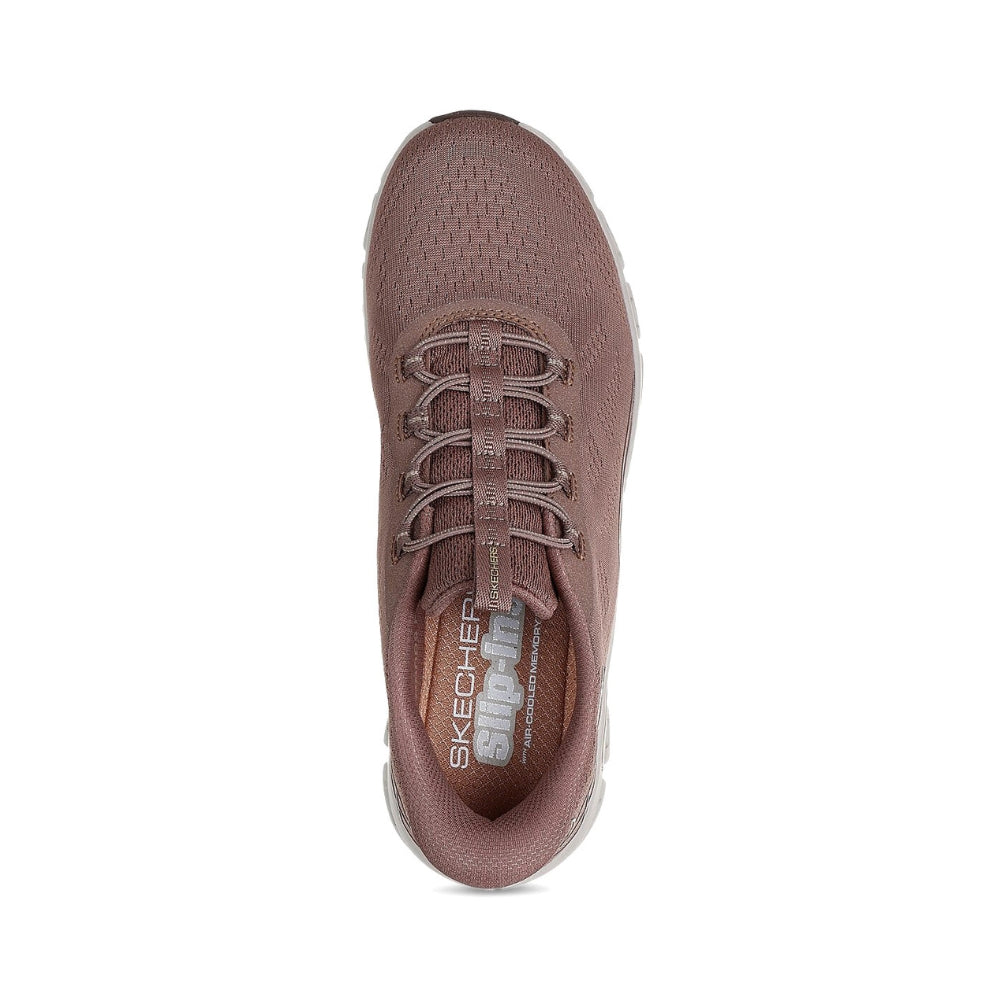 Skechers Dame Sneakers Glide-Step Elevate Brown