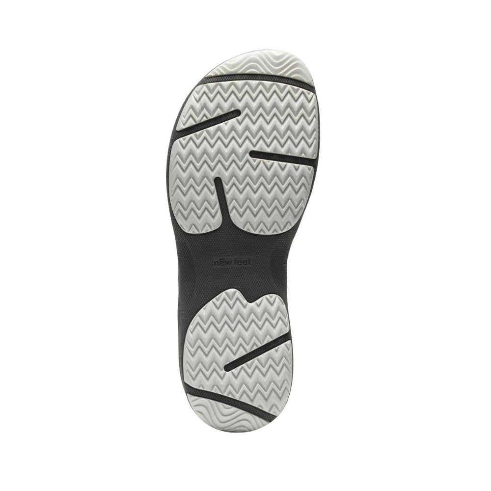New Feet Sandal m/hælkappe og lukket tå Blå