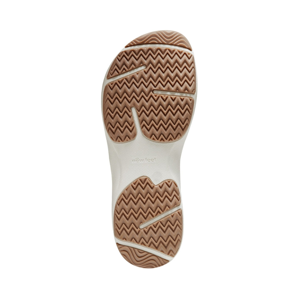 New Feet Sandal m/hælkappe og 2 velcro Sand