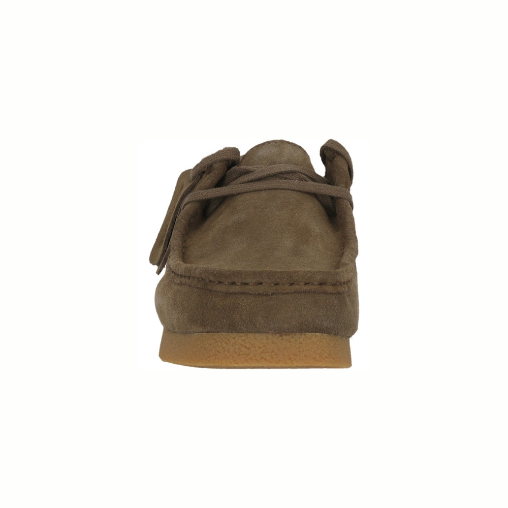 Clarks Sko Wallabee Dark Olive Suede