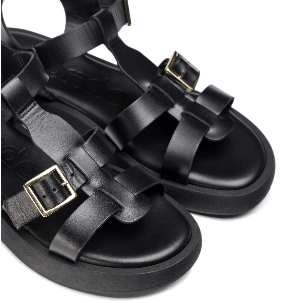 Wonders Sandal m/fed sål Negro